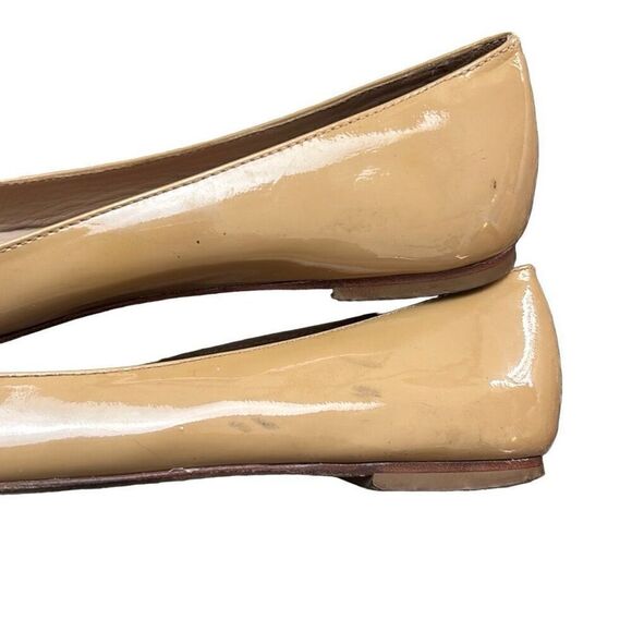 Loeffler Randall Women's Willow Flat with Mignon Knot in Tan Size 7 - Picture 5 of 8